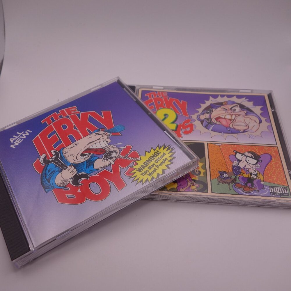 Vintage Select Records The Jerky Boys 261495 & The Jerky Boys 2 2-92411 CDs